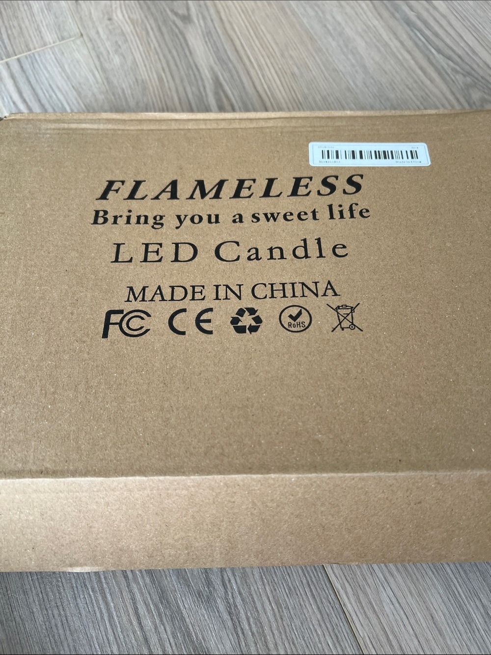 Set of Ivory LED Flameless Pillar Candles - Picture 4 of 4